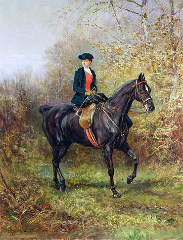 The Morning Ride, 1891 | Heywood Hardy | Painting Reproduction