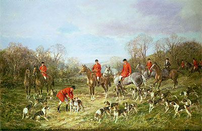 The Meet, undated | Heywood Hardy | Painting Reproduction