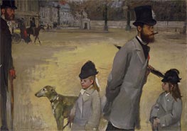 Place de la Concorde | Edgar Degas | Gemälde Reproduktion