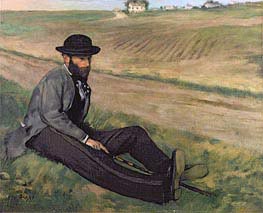 Eugene Manet | Degas | Gemälde Reproduktion