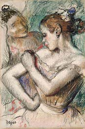 Dancer, 1896 by Degas | Painting Reproduction