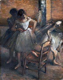 Dancers, c.1895/00 by Degas | Painting Reproduction