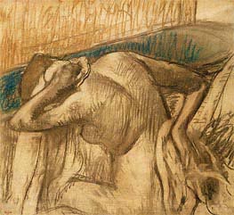 Woman at her Toilet, c.1902 by Degas | Painting Reproduction