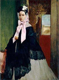 Therese Degas, 1863 by Degas | Painting Reproduction