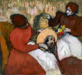 The Milliners, c.1898 by Degas | Painting Reproduction