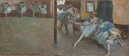 The Ballet Rehearsal, c.1891 by Degas | Painting Reproduction