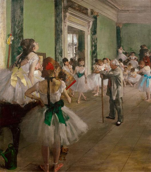 The Dance Class, c.1873/76 | Degas | Painting Reproduction