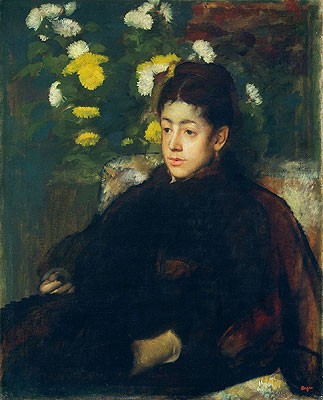 Mademoiselle Malo, c.1877 von Edgar Degas | Gemälde-Reproduktion