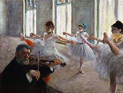 The Rehearsal, c.1878/79 | Degas | Painting Reproduction