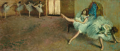 Before the Ballet, c.1890/92 | Degas | Painting Reproduction