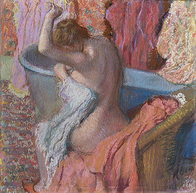 Badende beim abtrocknen, c.1895 | Edgar Degas