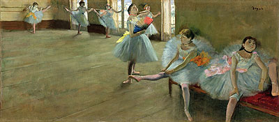 Dancers in the Classroom, c.1880 | Degas | Painting Reproduction