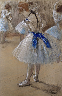 Dancer, c.1880 | Degas | Painting Reproduction