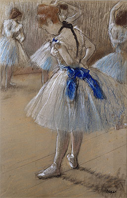Tänzerin, c.1880 von Edgar Degas | Gemälde-Reproduktion