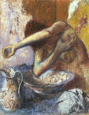 Woman at her Toilet, c.1887 | Edgar Degas | Painting Reproduction