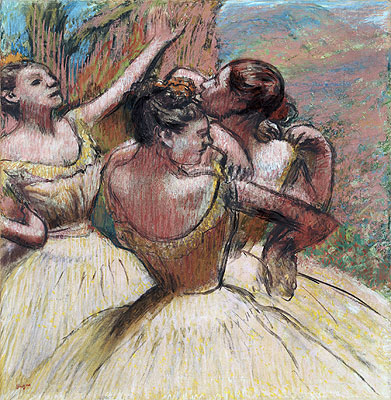 Drei Tänzerinnen, c.1899 | Degas | Gemälde Reproduktion