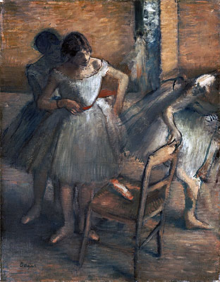 Dancers, c.1895/00 by Edgar Degas | Painting Reproduction