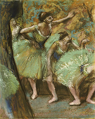 Dancers, 1898 | Degas | Painting Reproduction