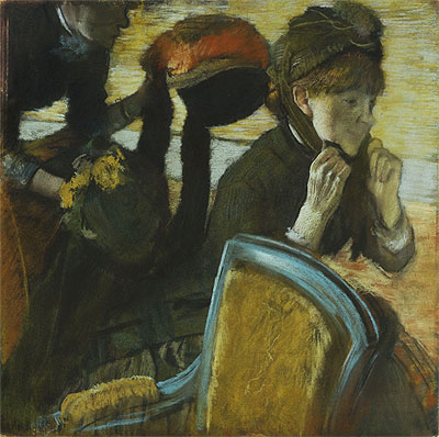 At the Milliner's, 1882 | Edgar Degas | Painting Reproduction