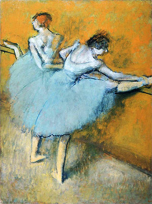 Dancers at the Barre, c.1900 | Edgar Degas | Gemälde Reproduktion