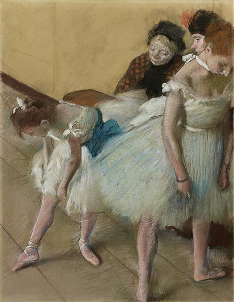 Tanzprüfung, 1880 | Edgar Degas | Gemälde Reproduktion