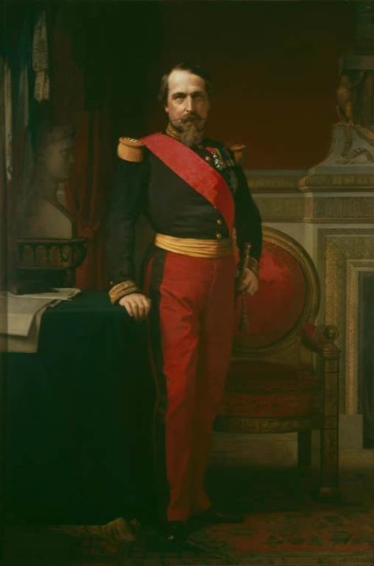 Napoleon III., Kaiser der Franzosen, 1863 | Hippolyte Flandrin