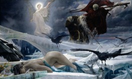 Ahasuerus at the End of the World | Adolf Hirémy-Hirschl | Painting Reproduction