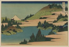 Soshu Hakone Kosui, 1832 von Hokusai | Gemälde-Reproduktion