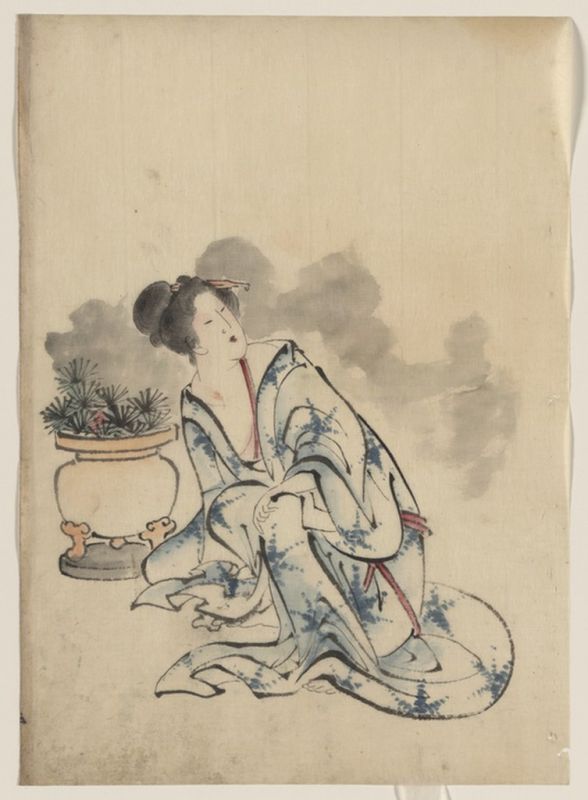 Hokusai | Woman, n.d Woman, n.d | Hokusai