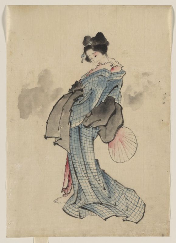 Woman, n.d | Hokusai