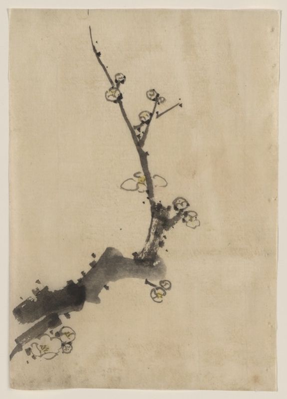 Hokusai | Fruit tree branch with blossoms, n.d Fruit tree branch with blossoms, n.d | Hokusai