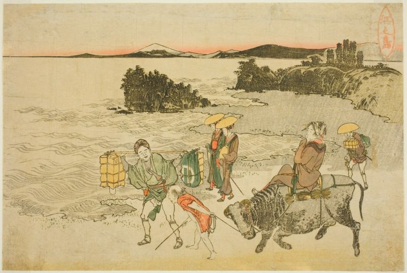 Enoshima, 1804 | Hokusai