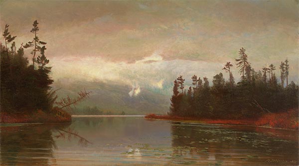A North Woods Lake, 1867 | Homer Dodge Martin | Gemälde Reproduktion