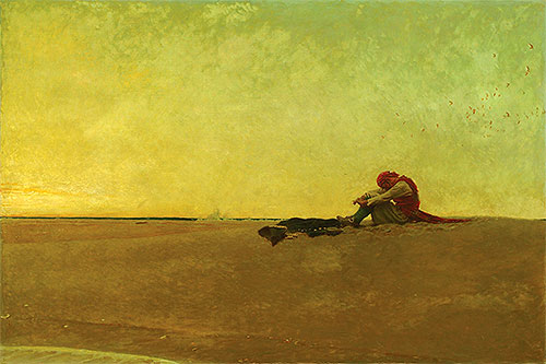 Marooned, 1909 | Howard Pyle | Painting Reproduction