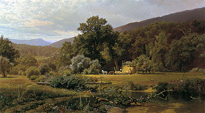 Summer in the Blue Ridge, 1874 | Hugh Bolton Jones | Gemälde Reproduktion