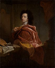 Self Portrait, 1697 by Hyacinthe Rigaud | Painting Reproduction
