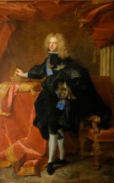 Philipp V., König von Spanien, 1701 von Hyacinthe Rigaud | Gemälde-Reproduktion