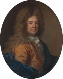 Porträt eines Mannes, 1693 von Hyacinthe Rigaud | Gemälde-Reproduktion