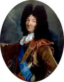 Ludwig XIV., n.d. von Hyacinthe Rigaud | Gemälde-Reproduktion