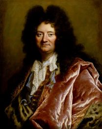 Portrait of a Gentleman, c.1705 by Hyacinthe Rigaud | Painting Reproduction