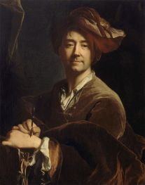 Self-Portrait, c.1711 by Hyacinthe Rigaud | Painting Reproduction