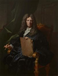 Pierre Mignard, c.1690/91 by Hyacinthe Rigaud | Painting Reproduction