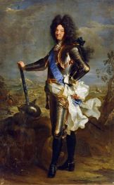 Louis XIV, 1701 by Hyacinthe Rigaud | Painting Reproduction