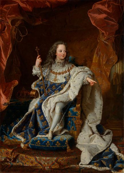 Louis XV as a Child, c.1716/24 | Hyacinthe Rigaud | Painting Reproduction