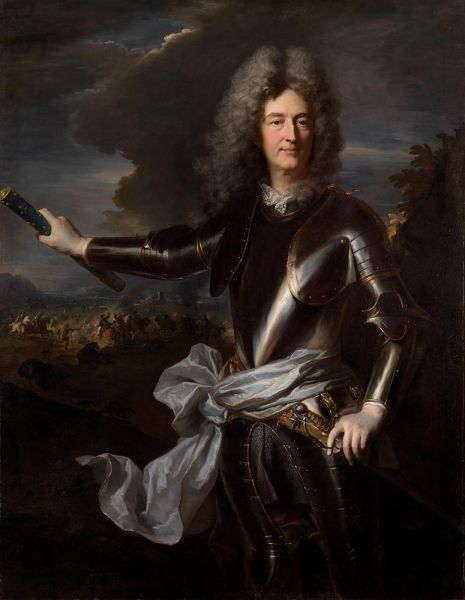 Portrait of Marshal Charles-Auguste de Matignon, c.1708 | Hyacinthe Rigaud | Painting Reproduction