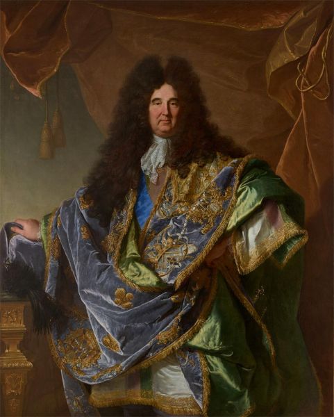 Philippe de Courcillon, Marquis de Dangeau, 1702 | Hyacinthe Rigaud | Gemälde Reproduktion