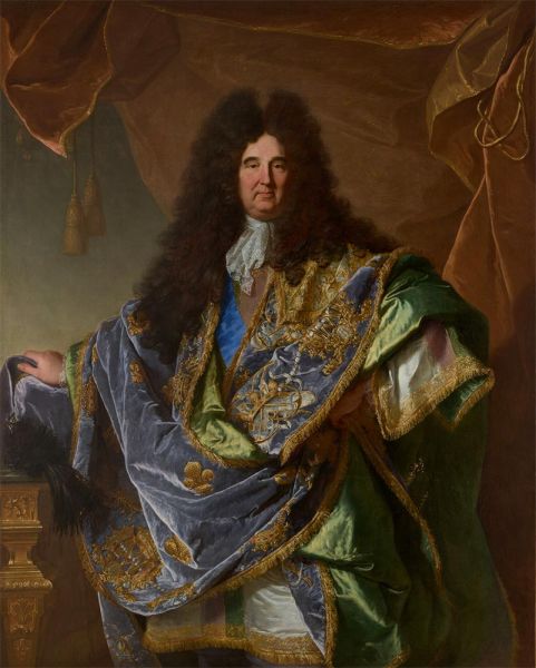 Philippe de Courcillon, Marquis de Dangeau, 1702 by Hyacinthe Rigaud | Painting Reproduction