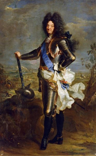 Ludwig XIV., 1701 | Hyacinthe Rigaud | Gemälde Reproduktion