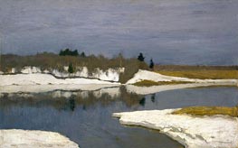 Early Spring | Isaac Levitan | Painting Reproduction