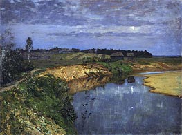 Silence, 1898 by Isaac Levitan | Painting Reproduction